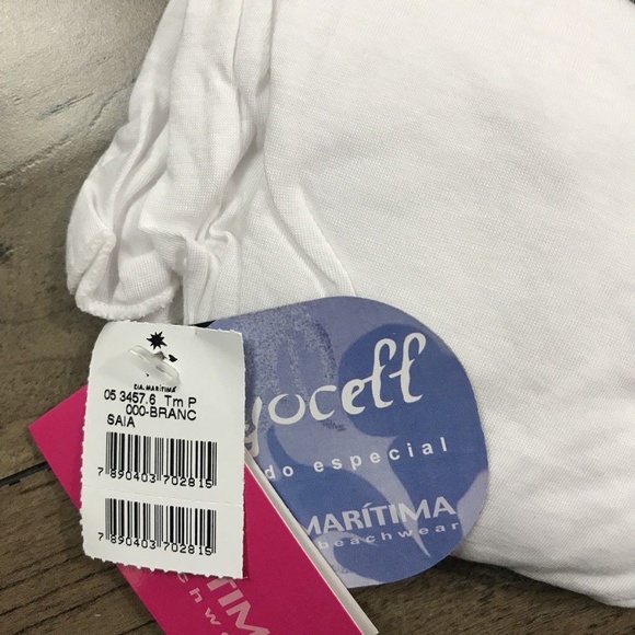 Cia Maritima Elastic CoverUp Beach Swim Wear Small - Picture 7 of 8